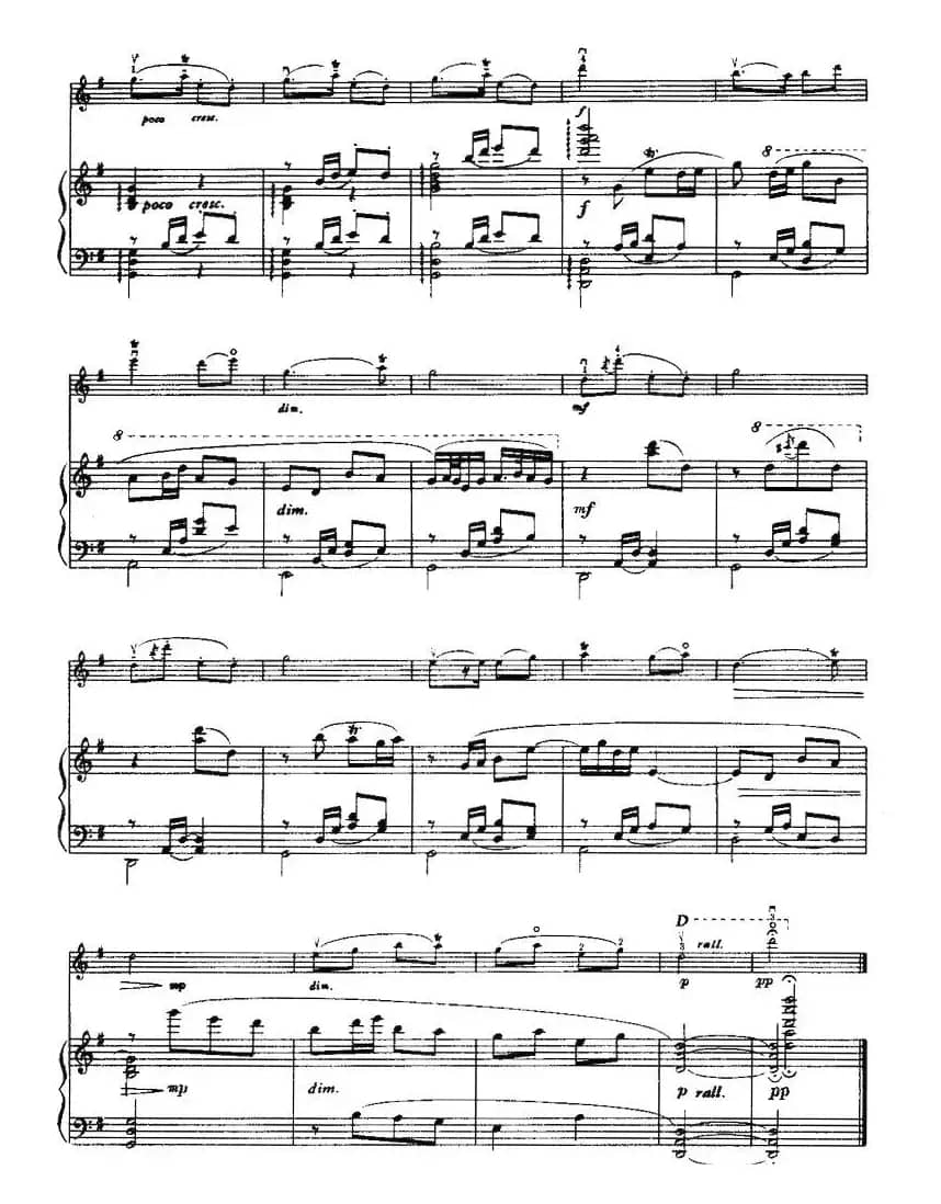 夏夜（小提琴+钢琴）