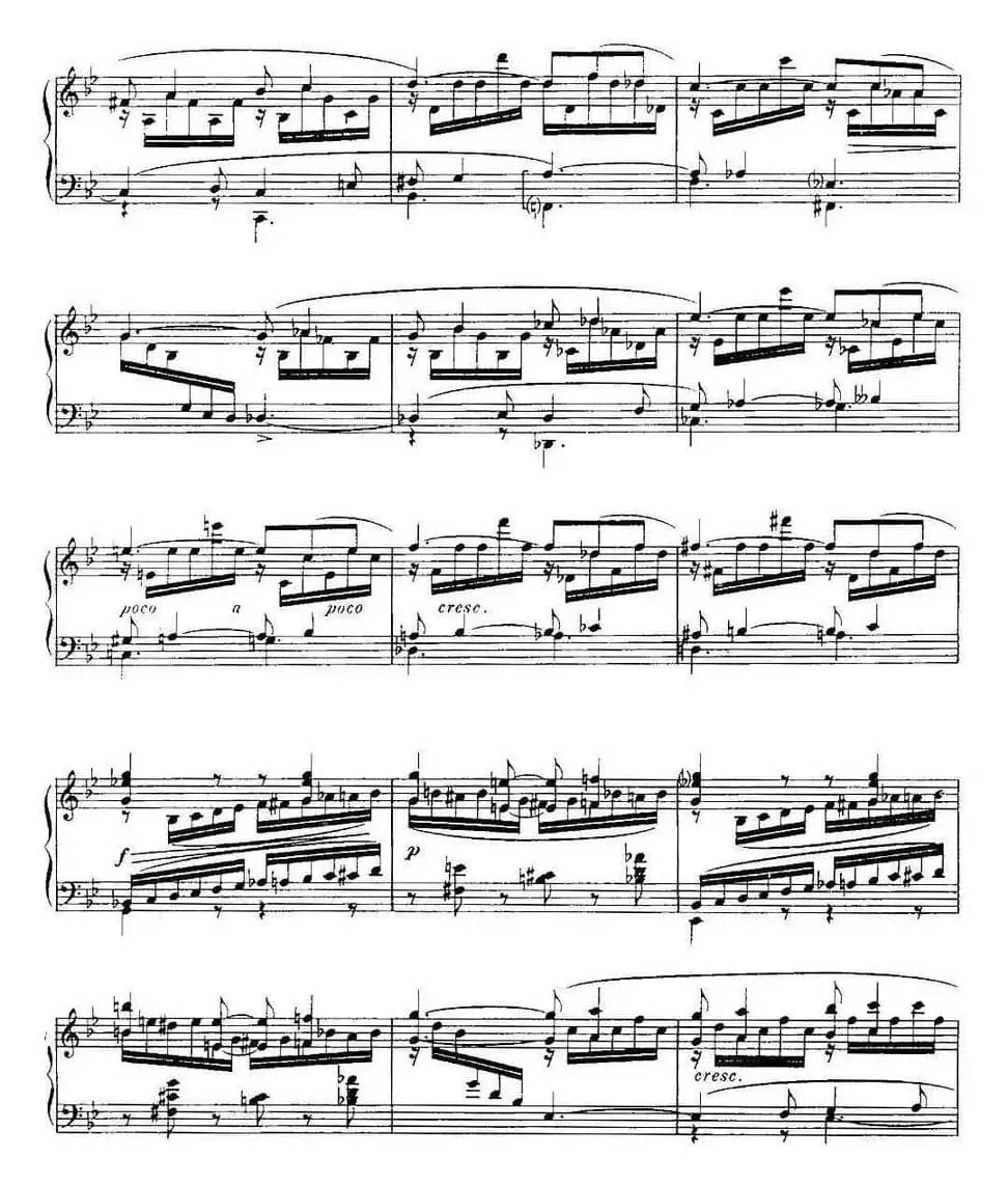 福雷13首船歌：Barcarolle No·11 in G min, Op·105