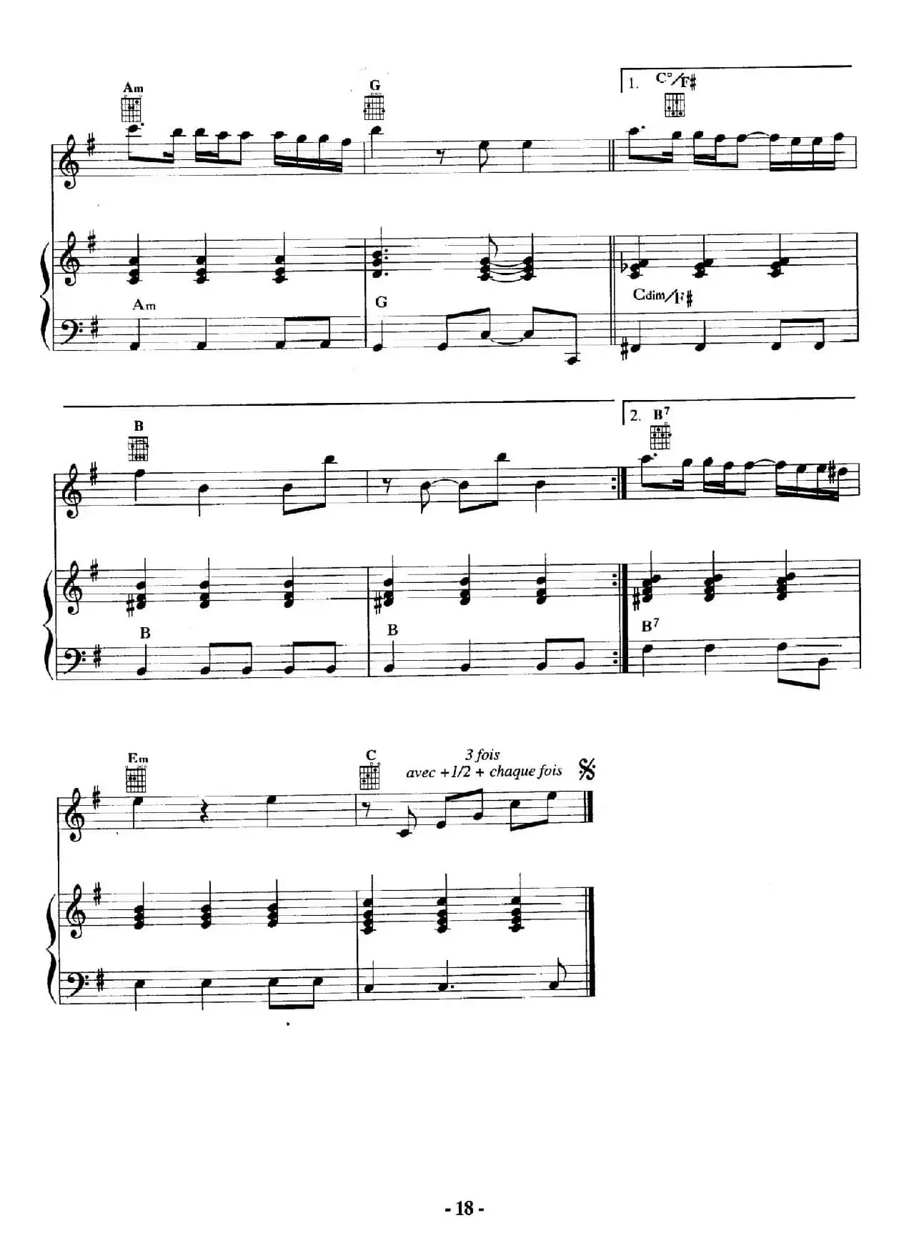 电影配乐大师莫瑞康最佳20首钢琴谱（Best of Ennio Morricone·4）