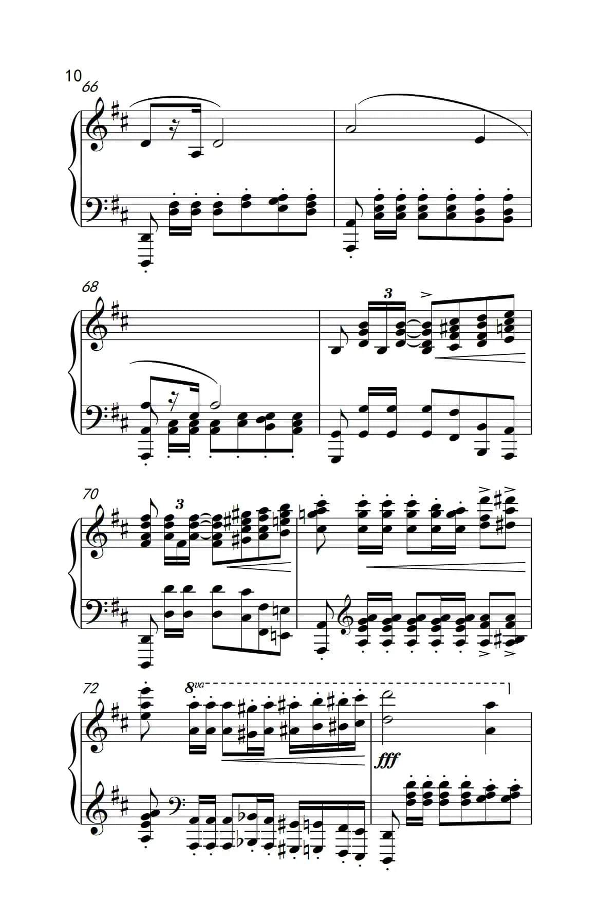 bA大调波兰舞曲