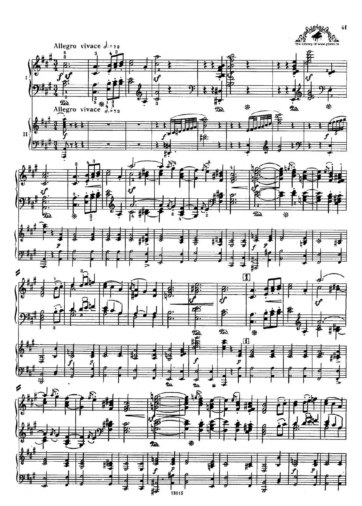 Piano Concerto in a Minor Op.54（a小调钢琴协奏曲·双钢琴）