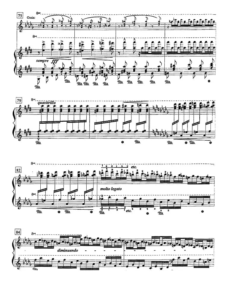 钢琴教程第八级 练习曲（森林的呼啸）