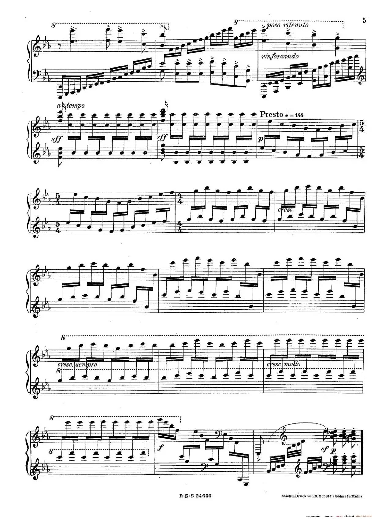 Five Concert Etudes 