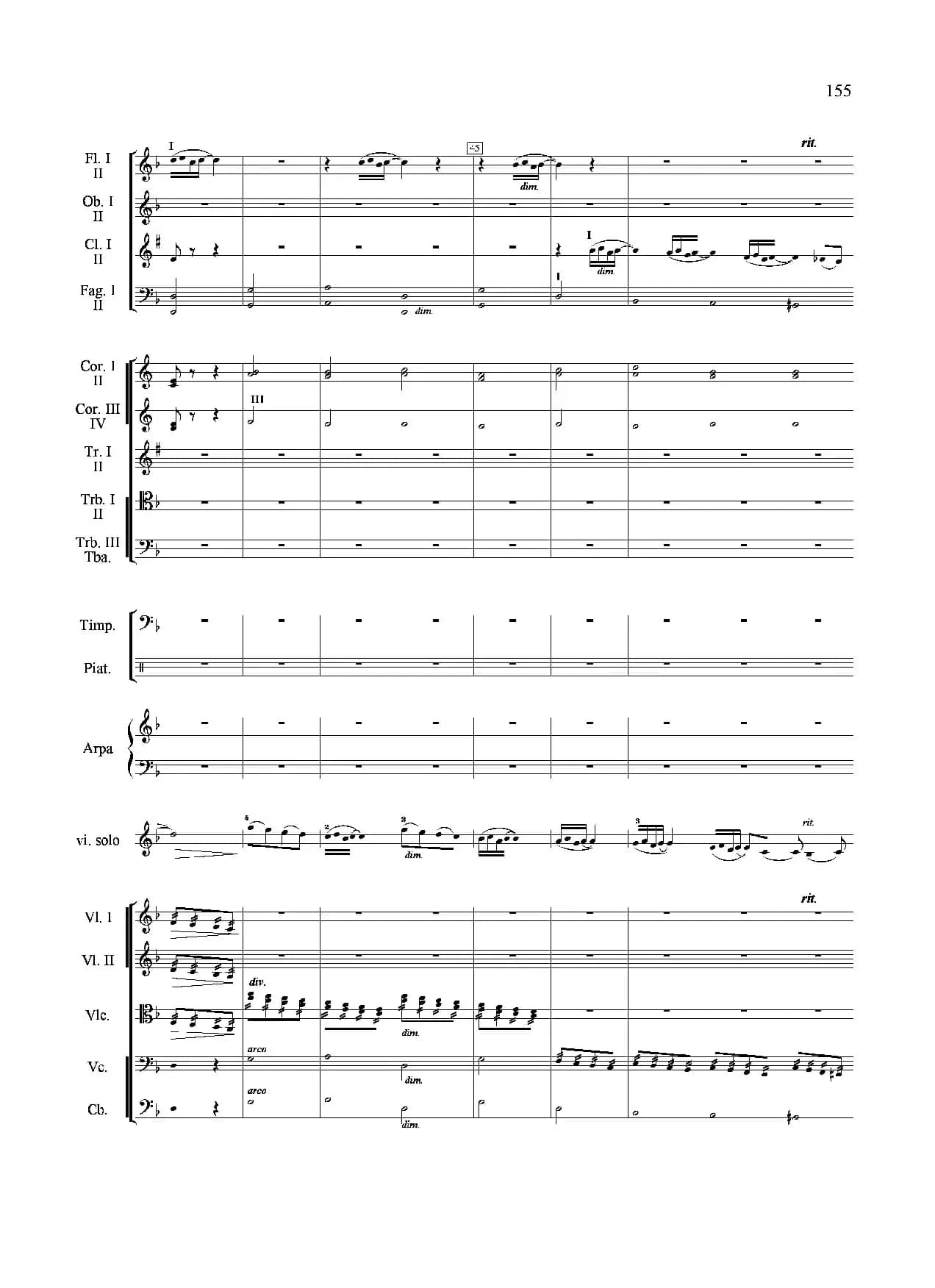 新生（小提琴协奏曲）（总谱）