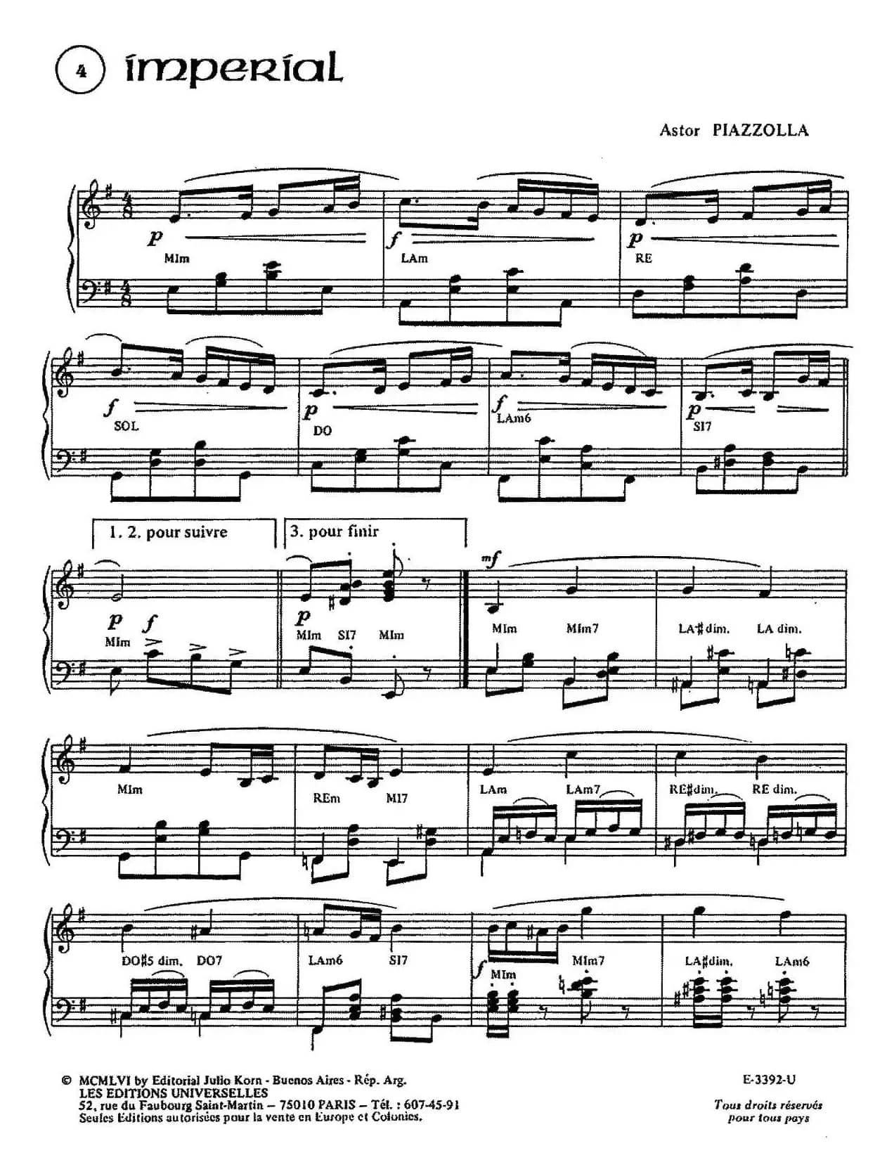 Piazzolla合集：4、Imperial