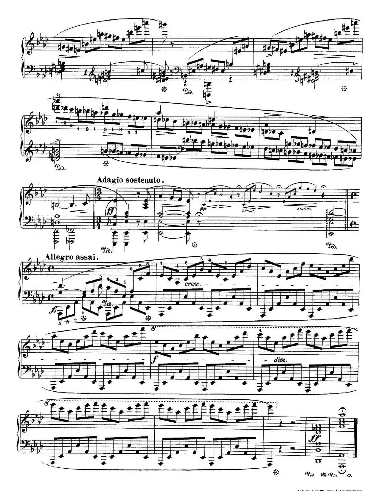 Fantasie in f Minor Op.49（f小调幻想曲）