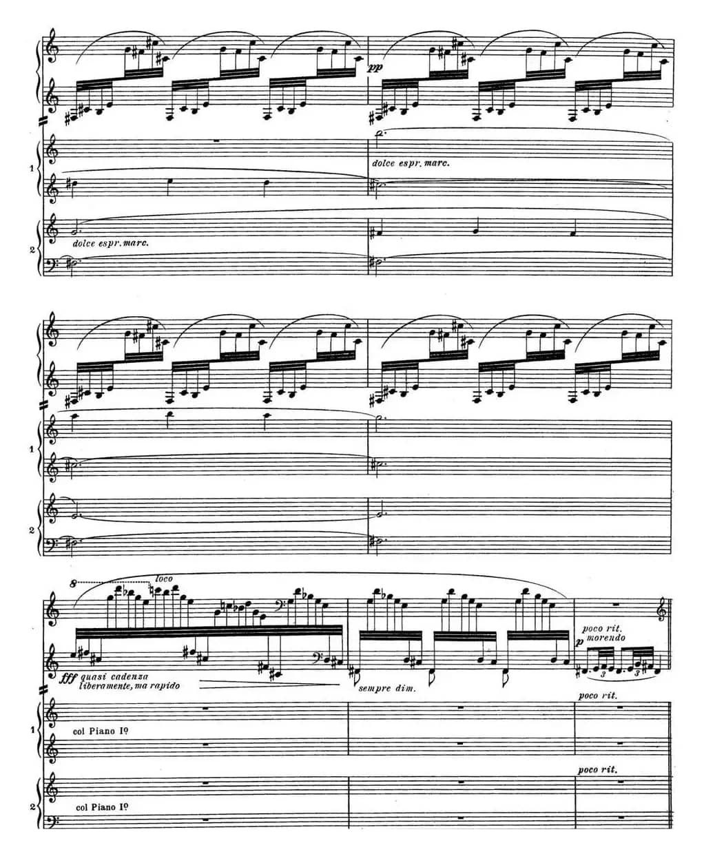 Nights in the Gardens of Spain 西班牙花园之夜 双钢琴版（Ⅰ-En el Generalife）