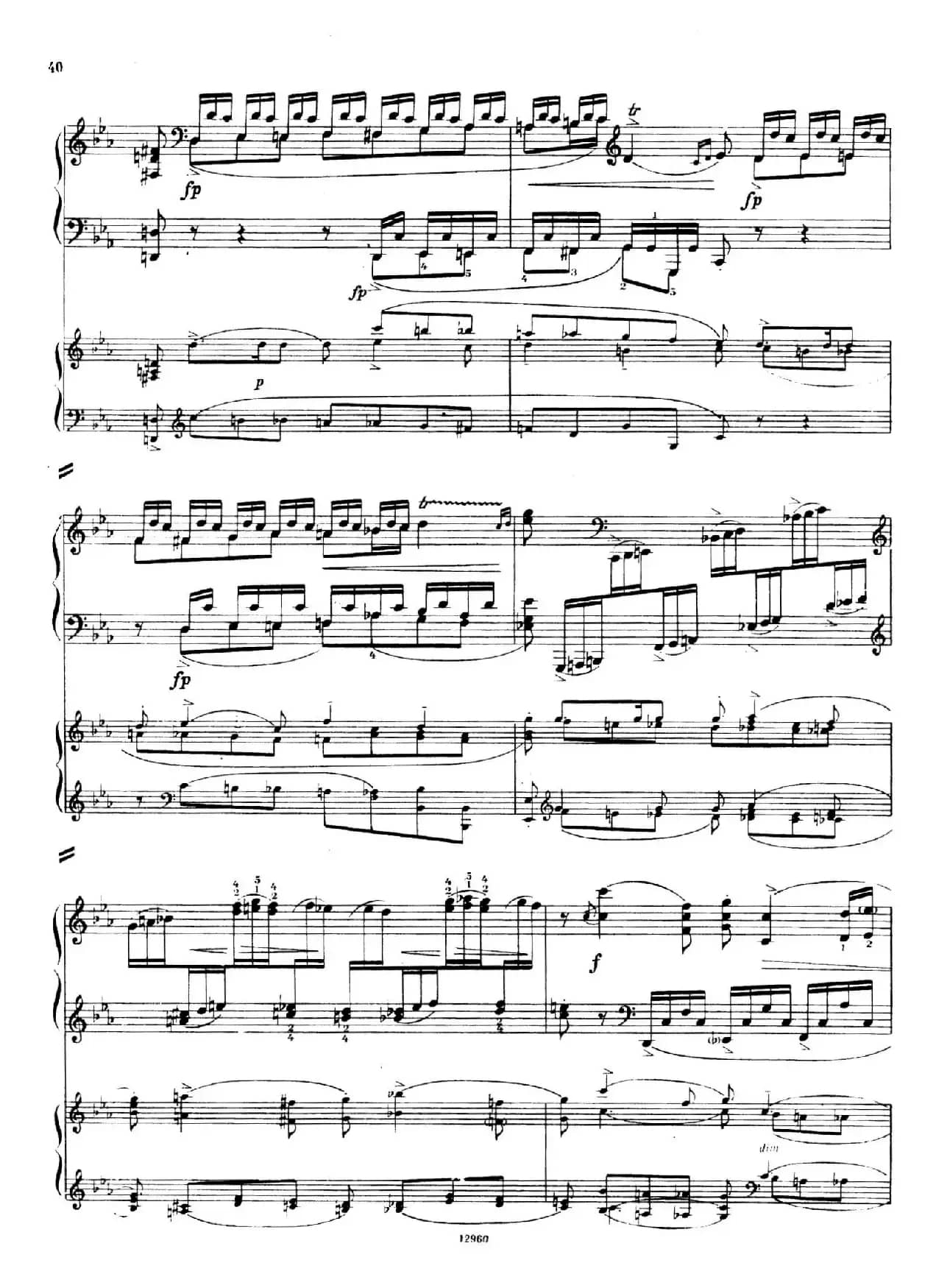 Piano Concerto No.2 in c Minor Op.50（c小调第二钢琴协奏曲·Ⅰ·双钢琴）