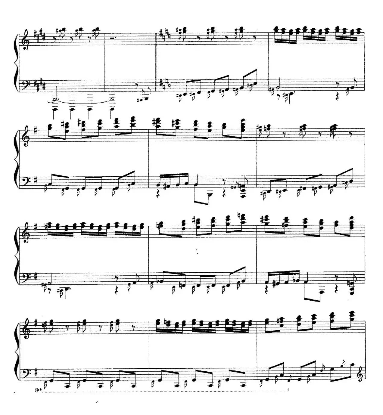 Carmen Variations 12 Pieces(12首卡门主题变奏曲·6)