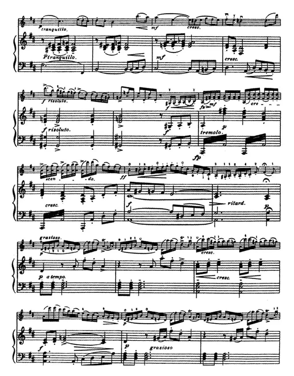 塞茨初级小提琴协奏曲Op.15（D大调学生协奏曲）