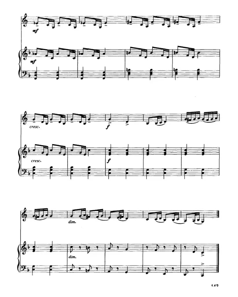 小波浪（圆号+钢琴伴奏）