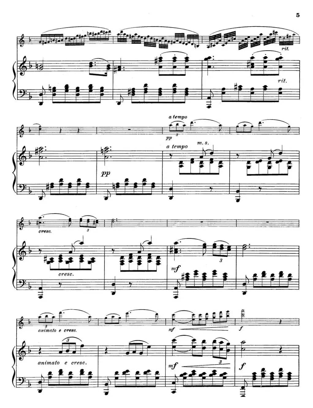 Standchen（小提琴+钢琴伴奏）