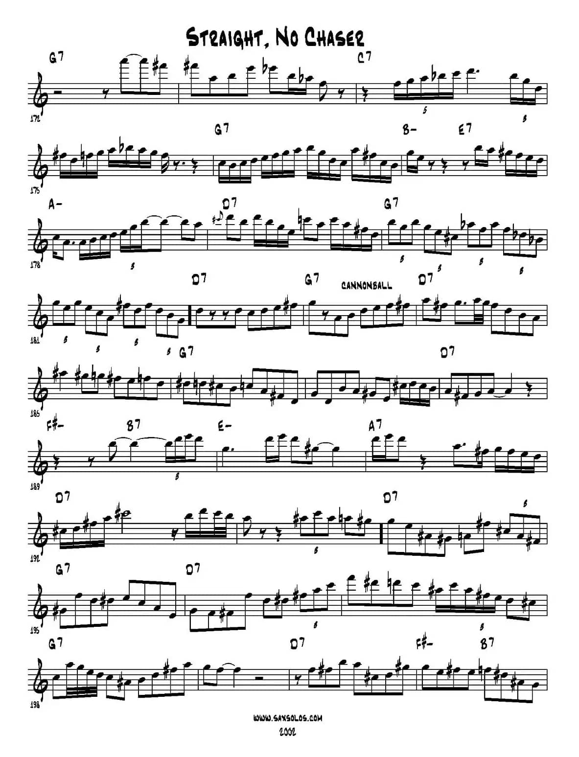 Straight，No Chaser