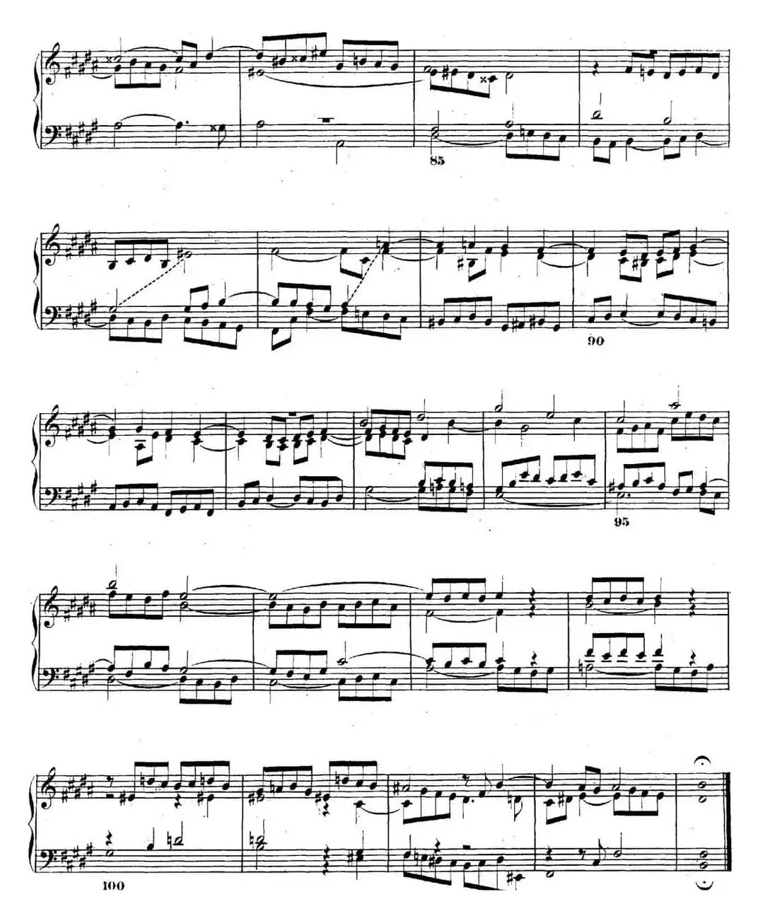 巴赫《平均律钢琴曲集·第二卷》之赋格曲（NO.23）