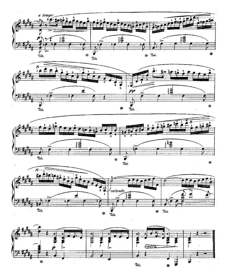 B大调夜曲Op.62－1（Deux  Nocturnes）