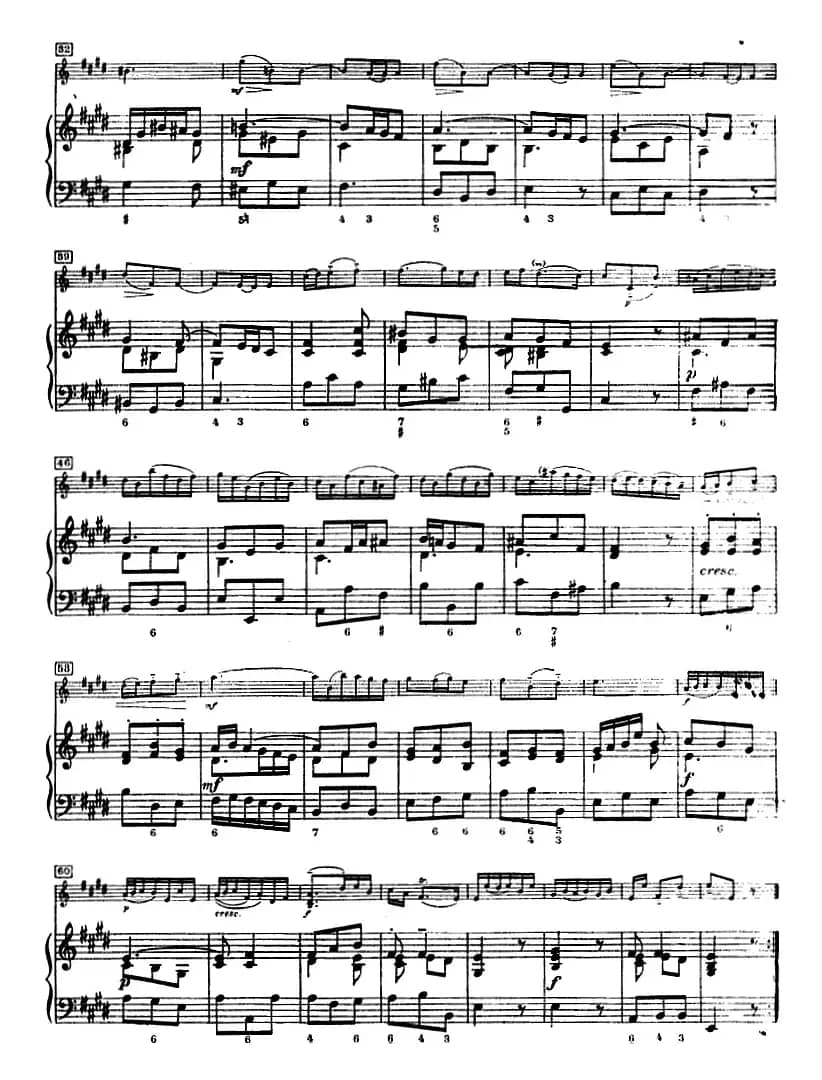 第六奏鸣曲（小提琴+钢琴）