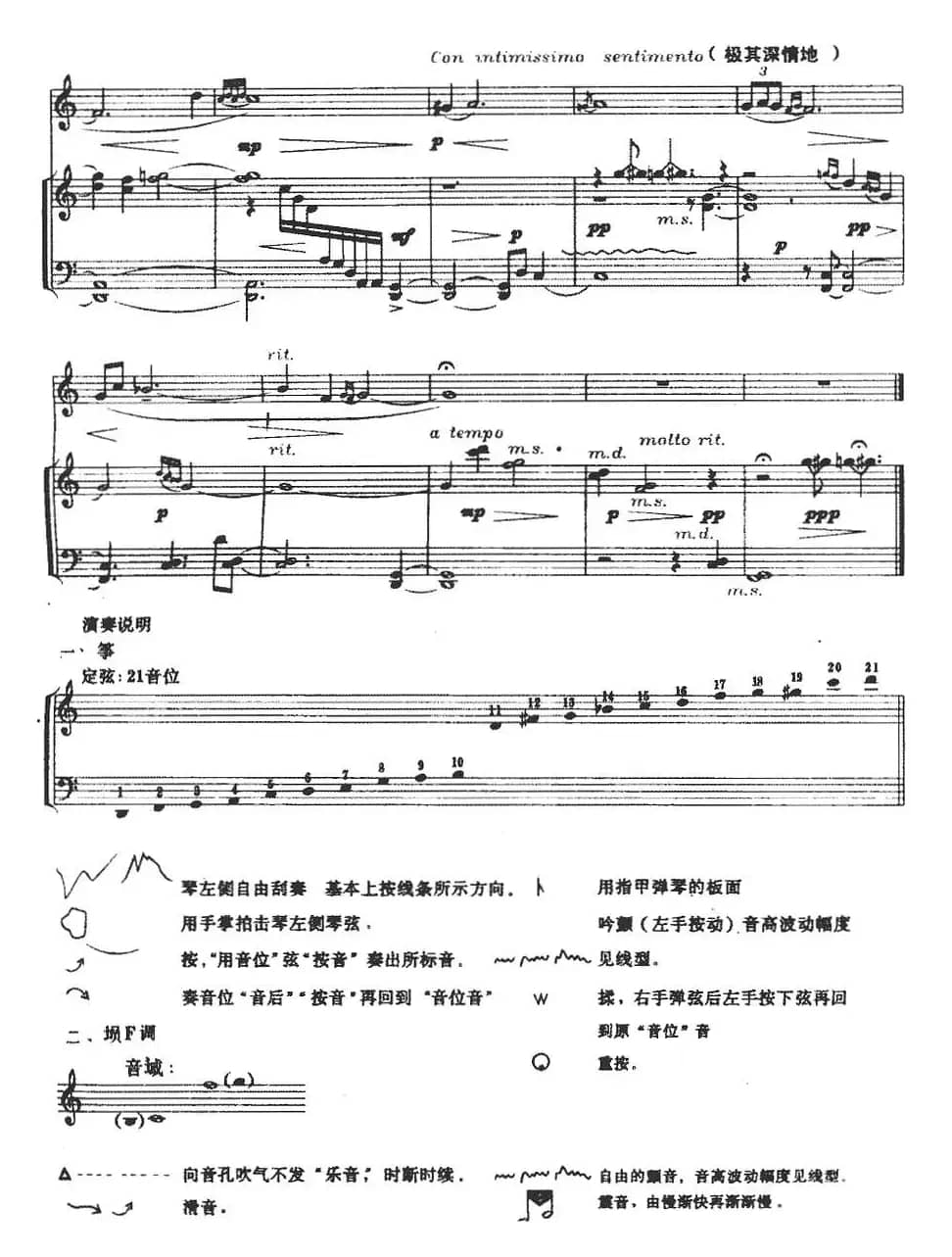 夜思（埙与筝）