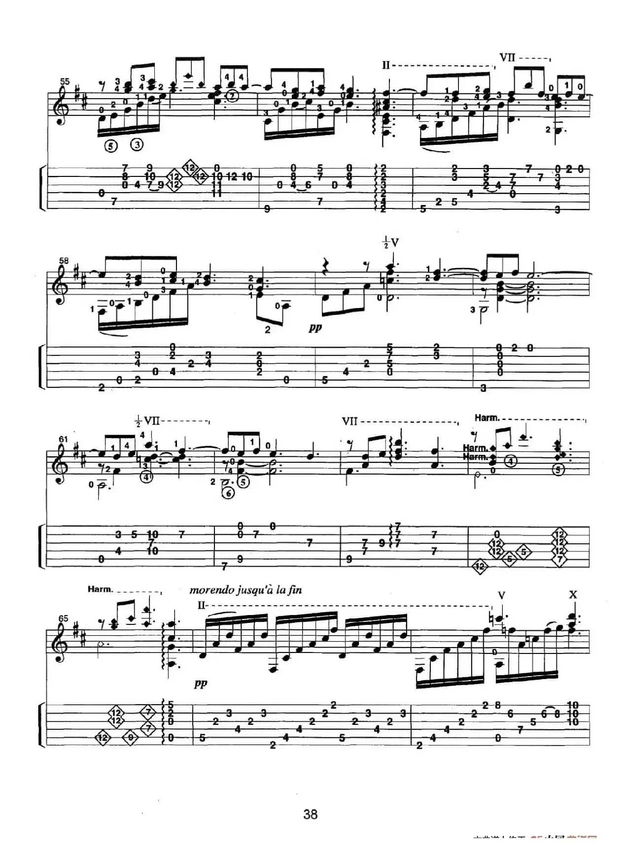 古典吉他：From the Dance（Clair de Lune）