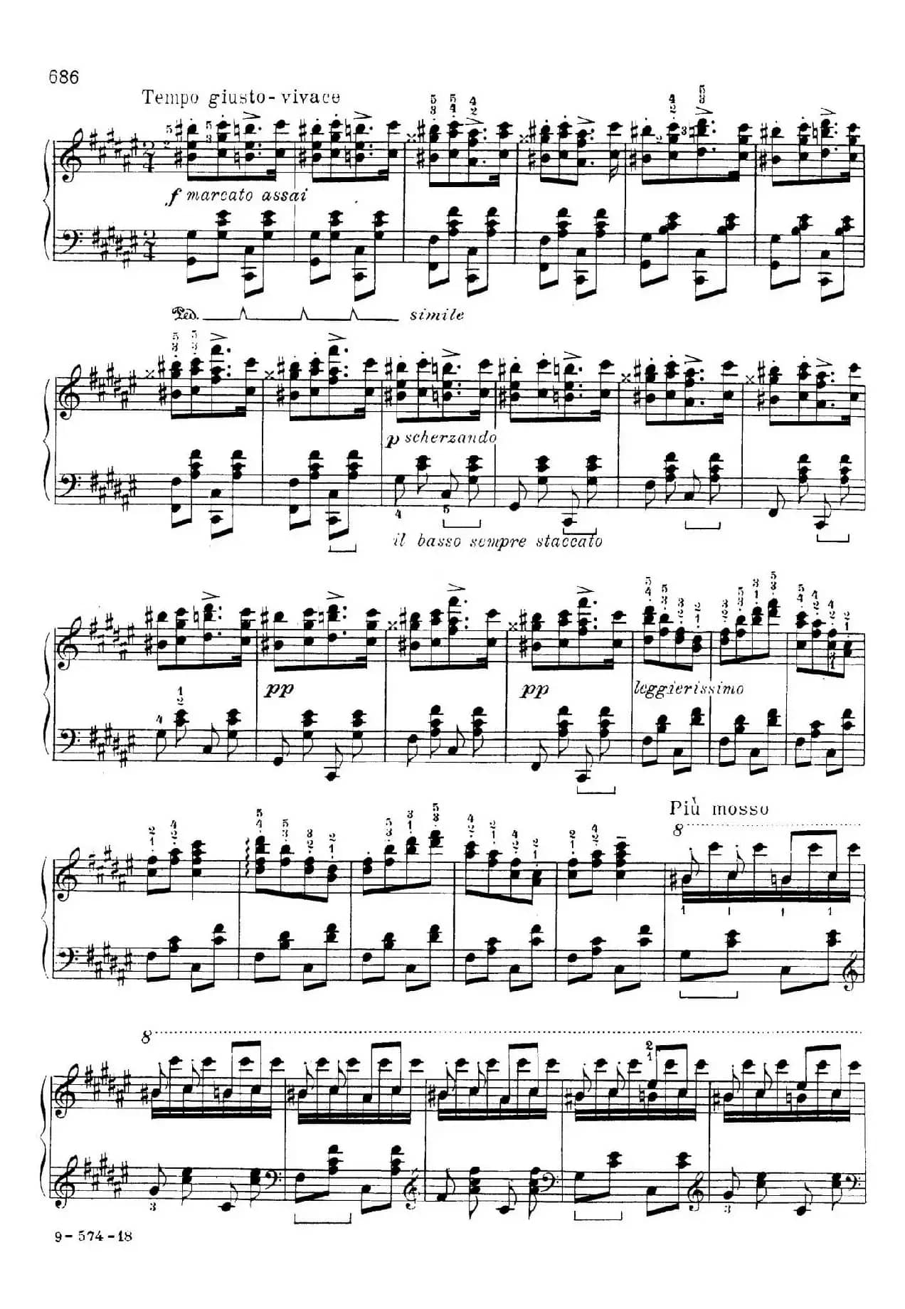 19 Rhapsodies Hongroises S.244 No.2（19首匈牙利狂想曲·第2首）