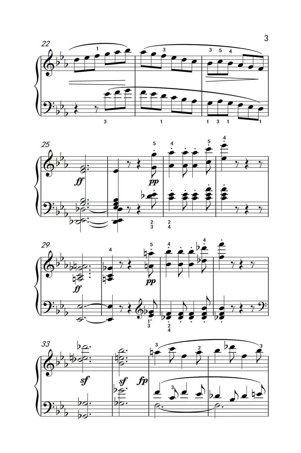 奏鸣曲 Opus 7 第一乐章（贝多芬奏鸣曲集 2）