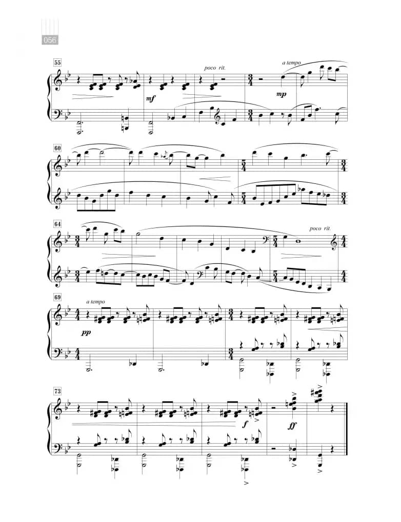 钢琴组曲—“南国印象”（花之舞）