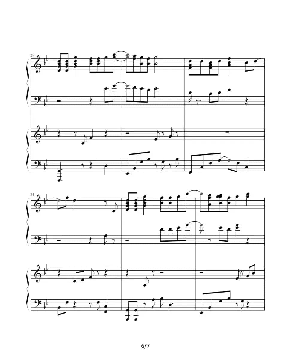 ignited（双钢琴）