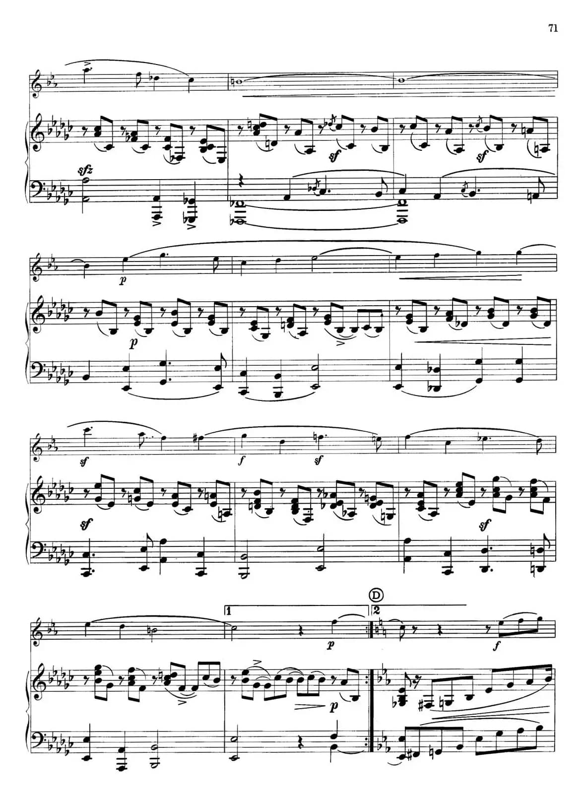 15首古典萨克斯独奏曲：15、Fantasy Piece（中音萨克斯+钢琴伴奏）