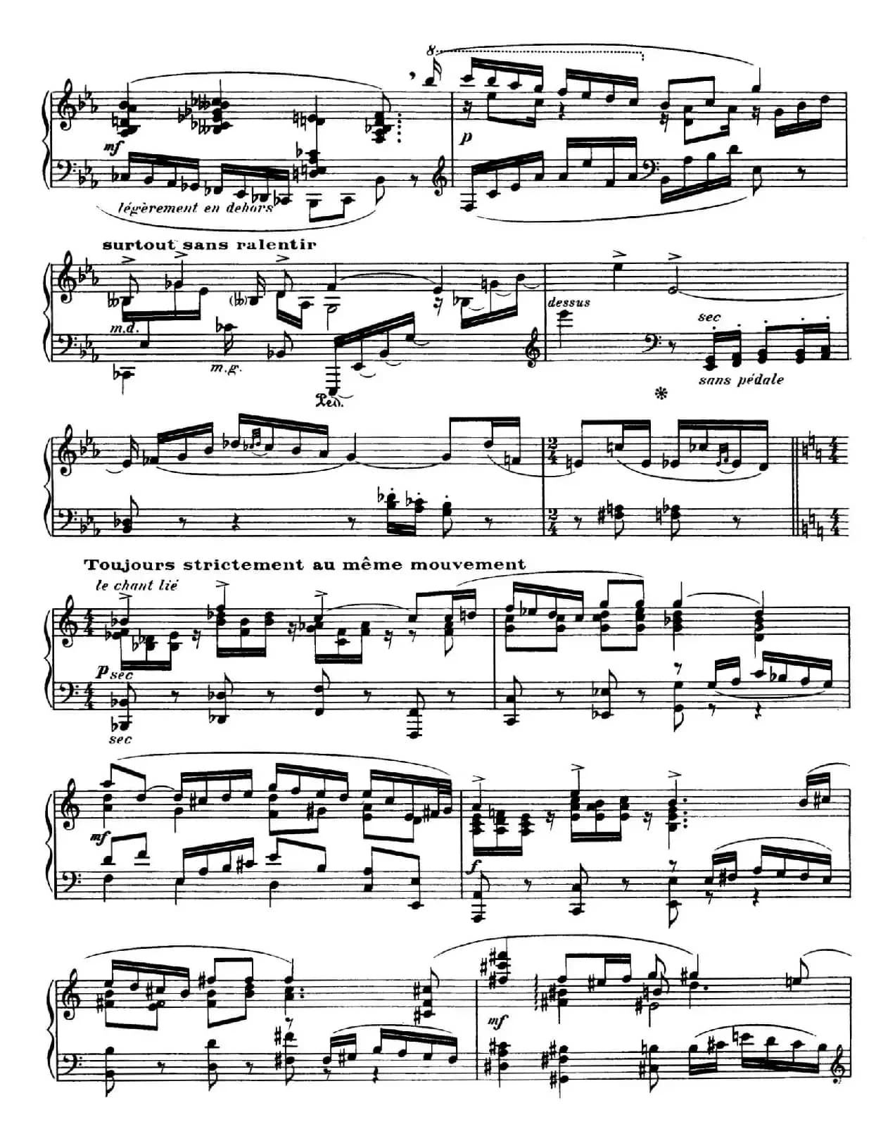 Eight Nocturnes （8首夜曲·Ⅶ）