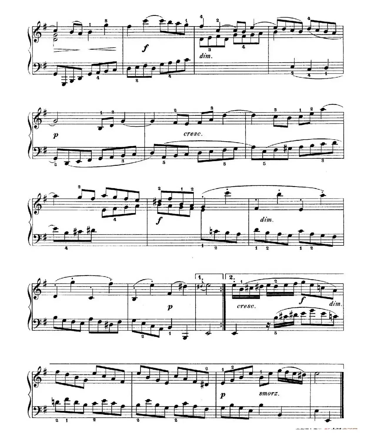 Six Partitas BWV 825-830（6首帕蒂塔·6）