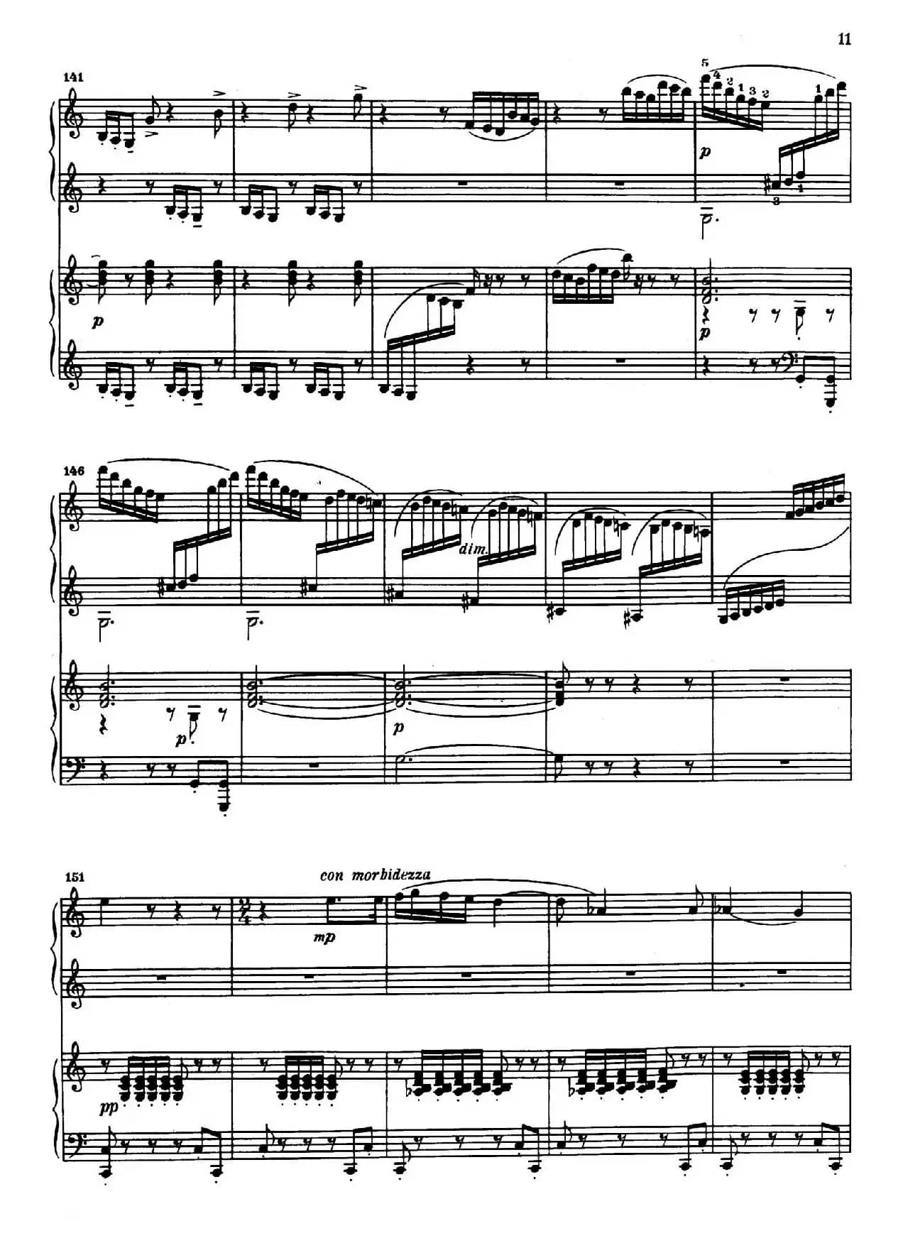 Introduction et Rondo Capriccioso Op.28（引子与随想回旋曲·双钢琴）