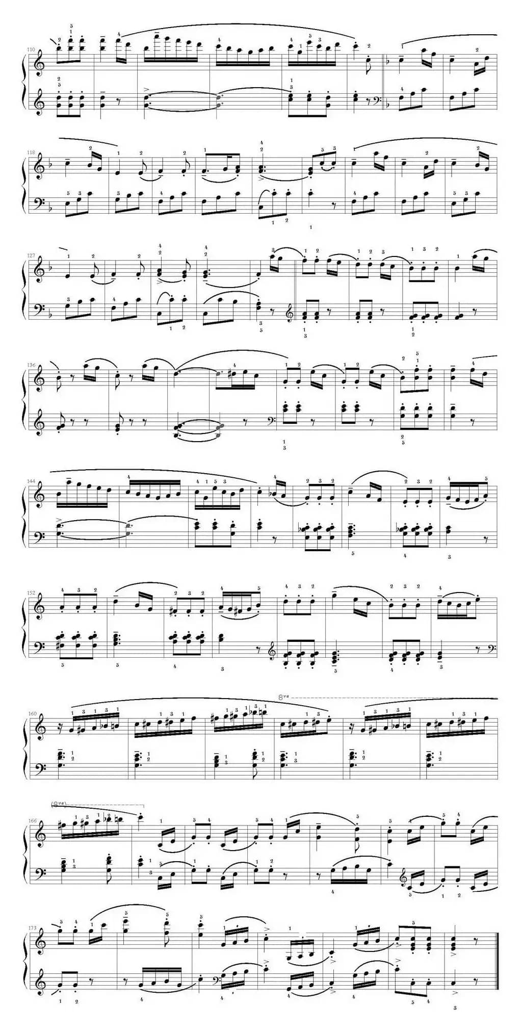 库劳C大调钢琴小奏鸣曲（Op.55，No.1）（足球小将制谱版）