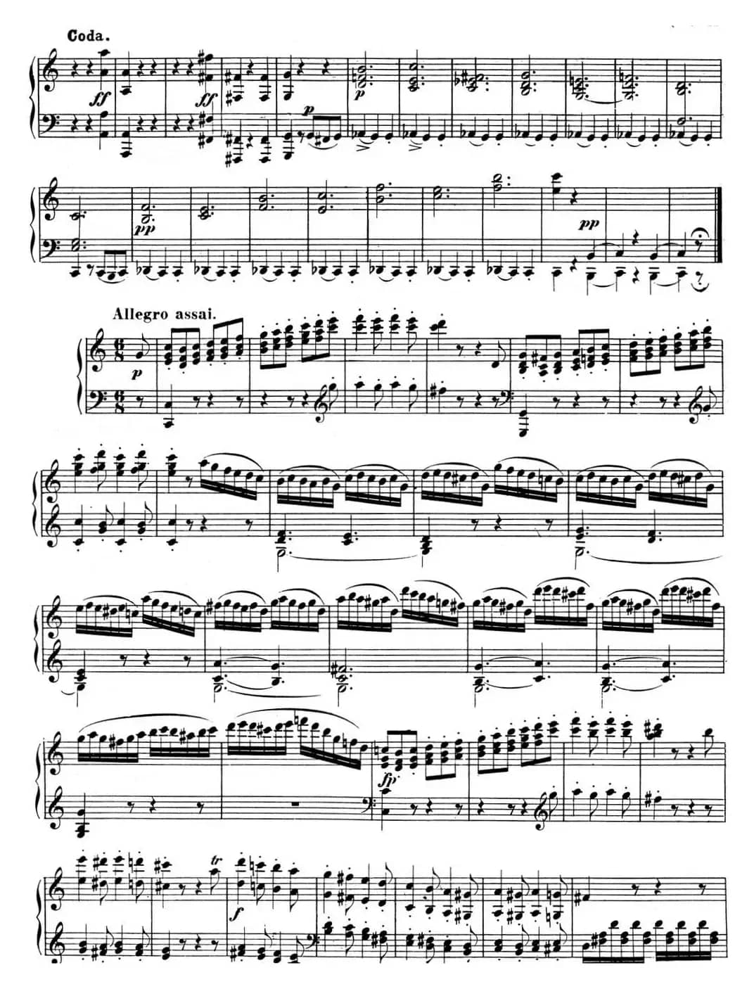 贝多芬钢琴奏鸣曲03 C大调 Op.2 No.3 C major