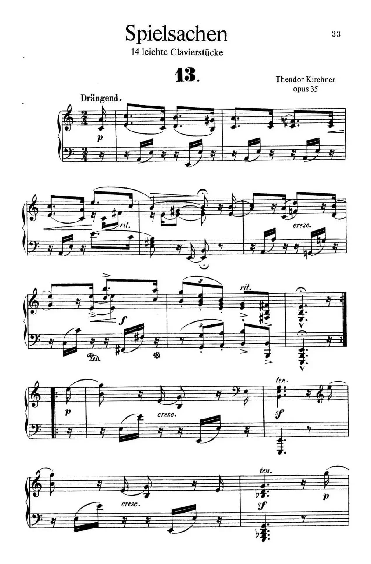 Spielsachen Op.35（玩具·13）