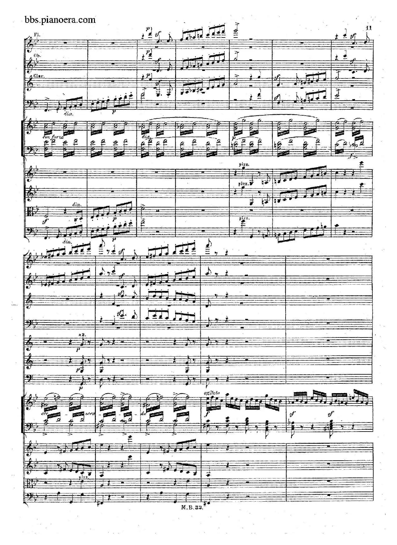 Piano Concerto No.1 in g Minor Op.25（g小调第一钢琴协奏曲·总谱）
