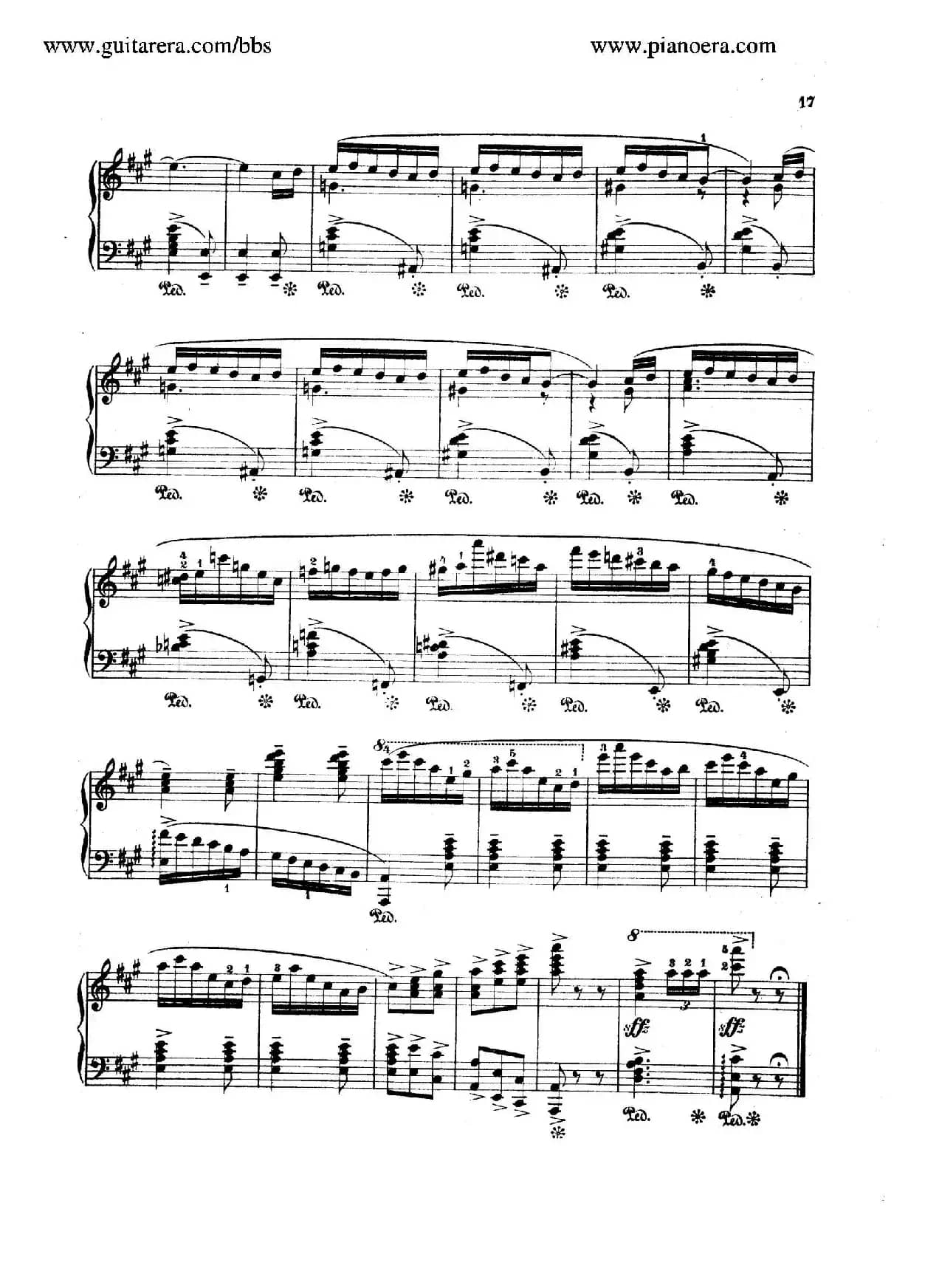 Spanish Dances Op.12(西班牙舞曲·钢琴独奏版)