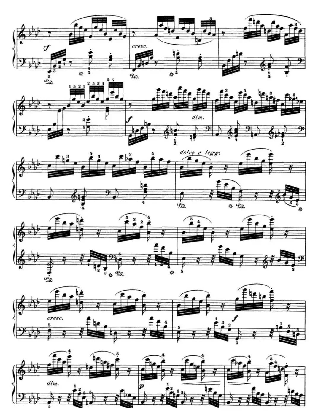 50首车尔尼Op.740钢琴手指灵巧技术练习曲（NO.6）