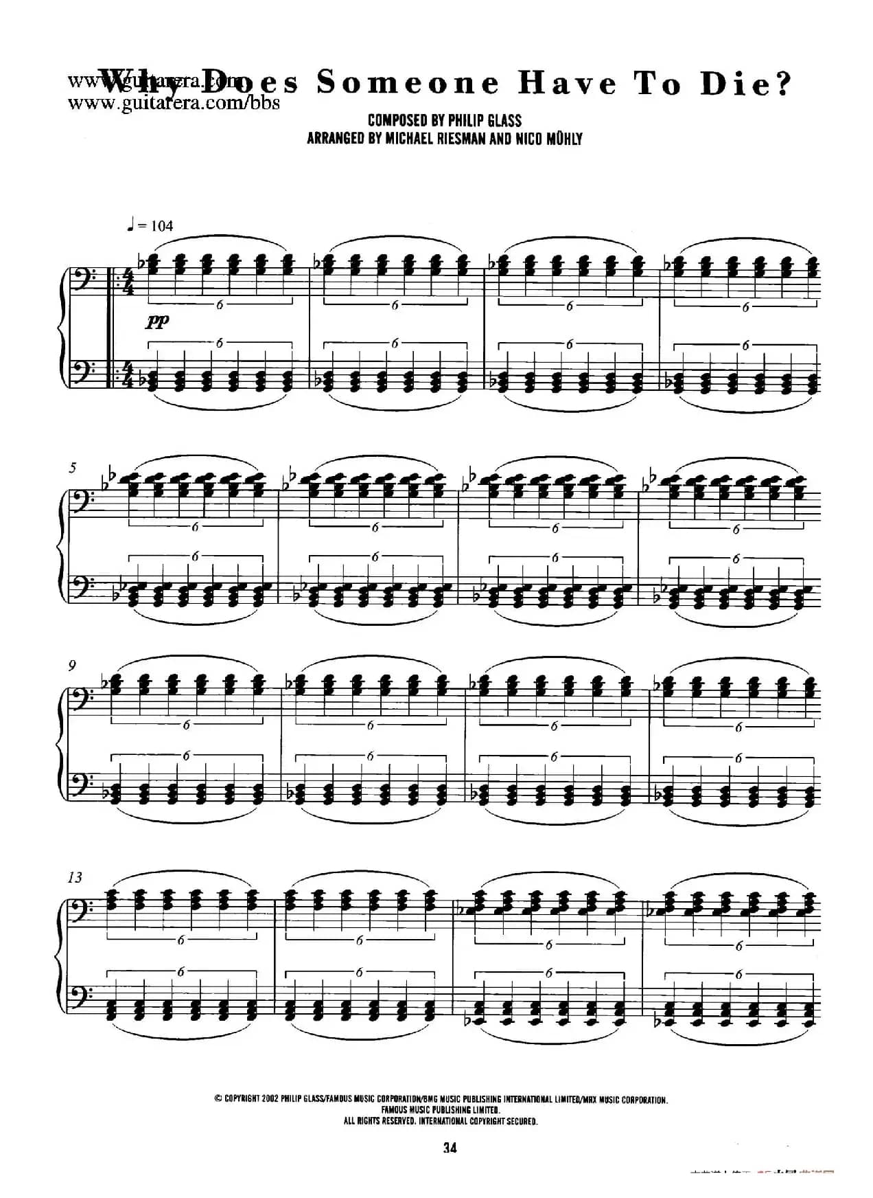 电影《时时刻刻》配乐 7. 死亡的意义 Why Does Someone Have to Die? 