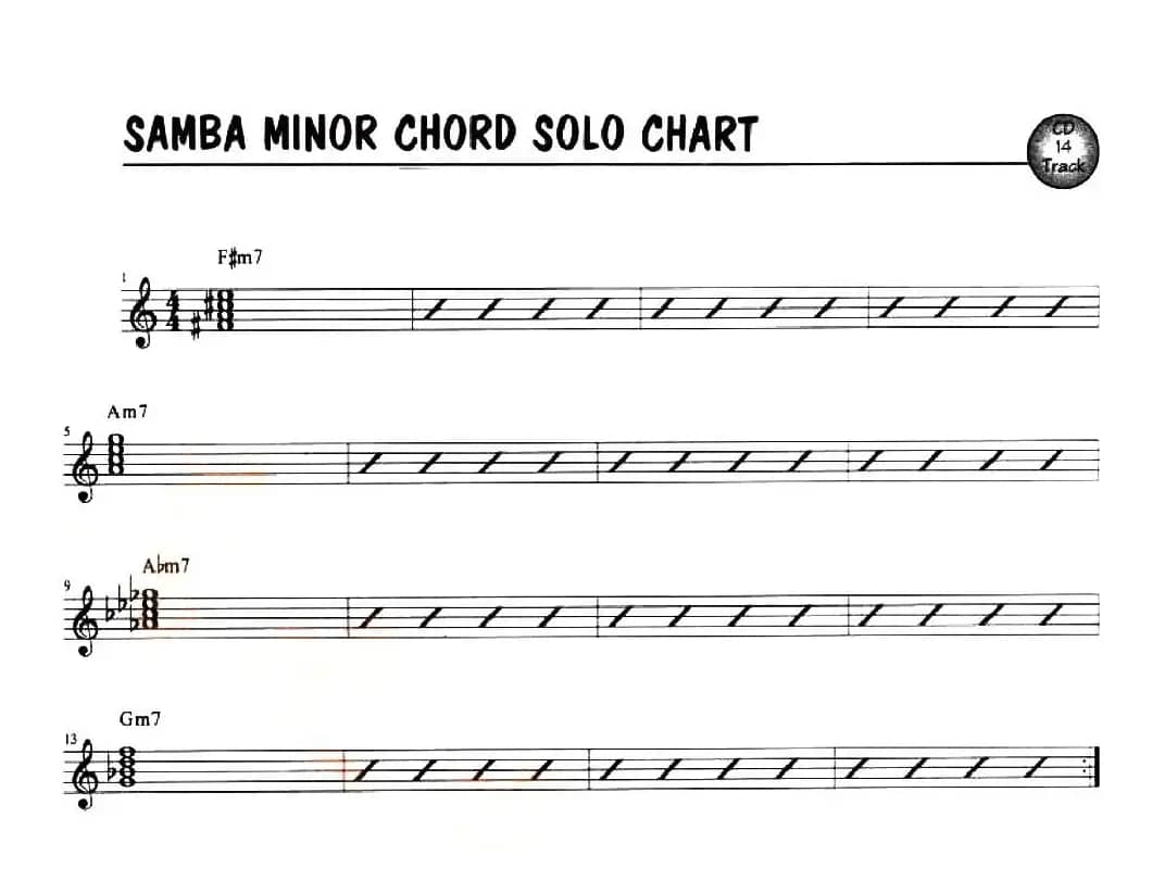 SAMBA MINOR CHORD SOLO