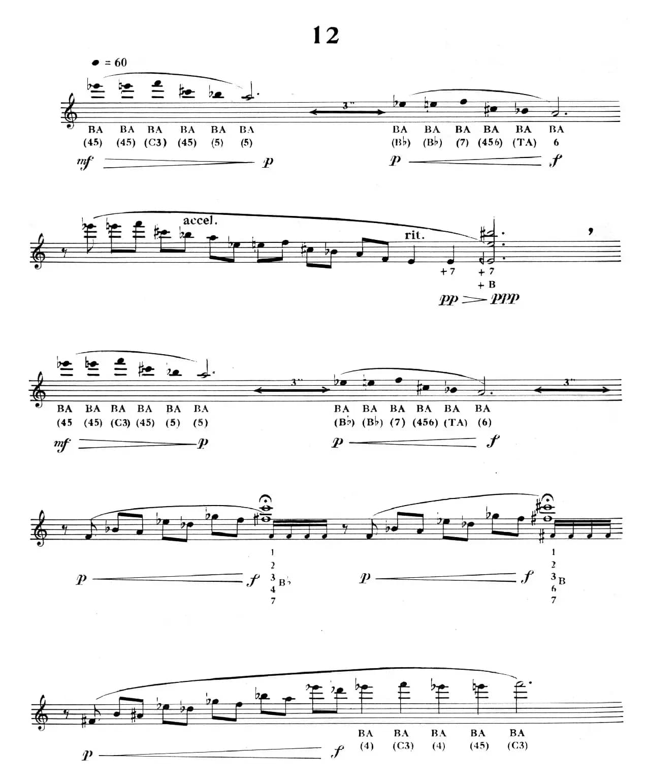 15首现代派练习曲（12）