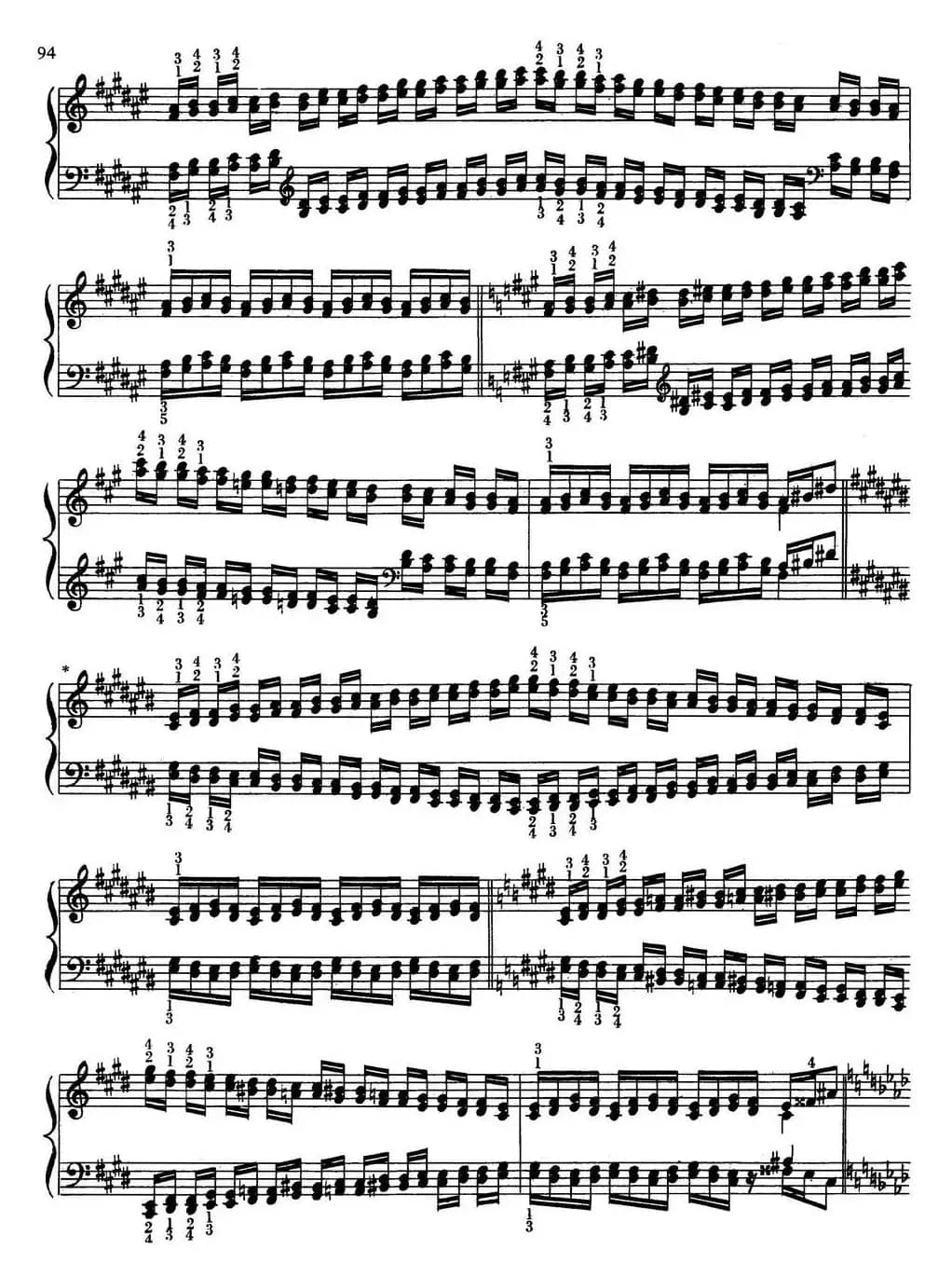 Technical Exercises S.146（李斯特钢琴技巧练习 BOOK Ⅴ）