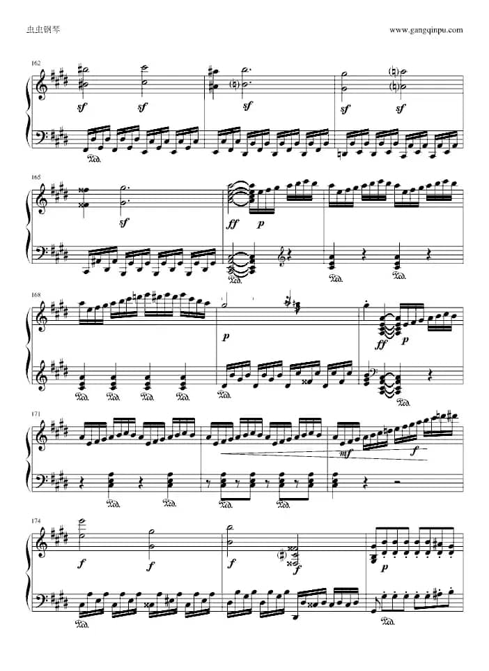 月光奏鸣曲（1，2，3乐章）