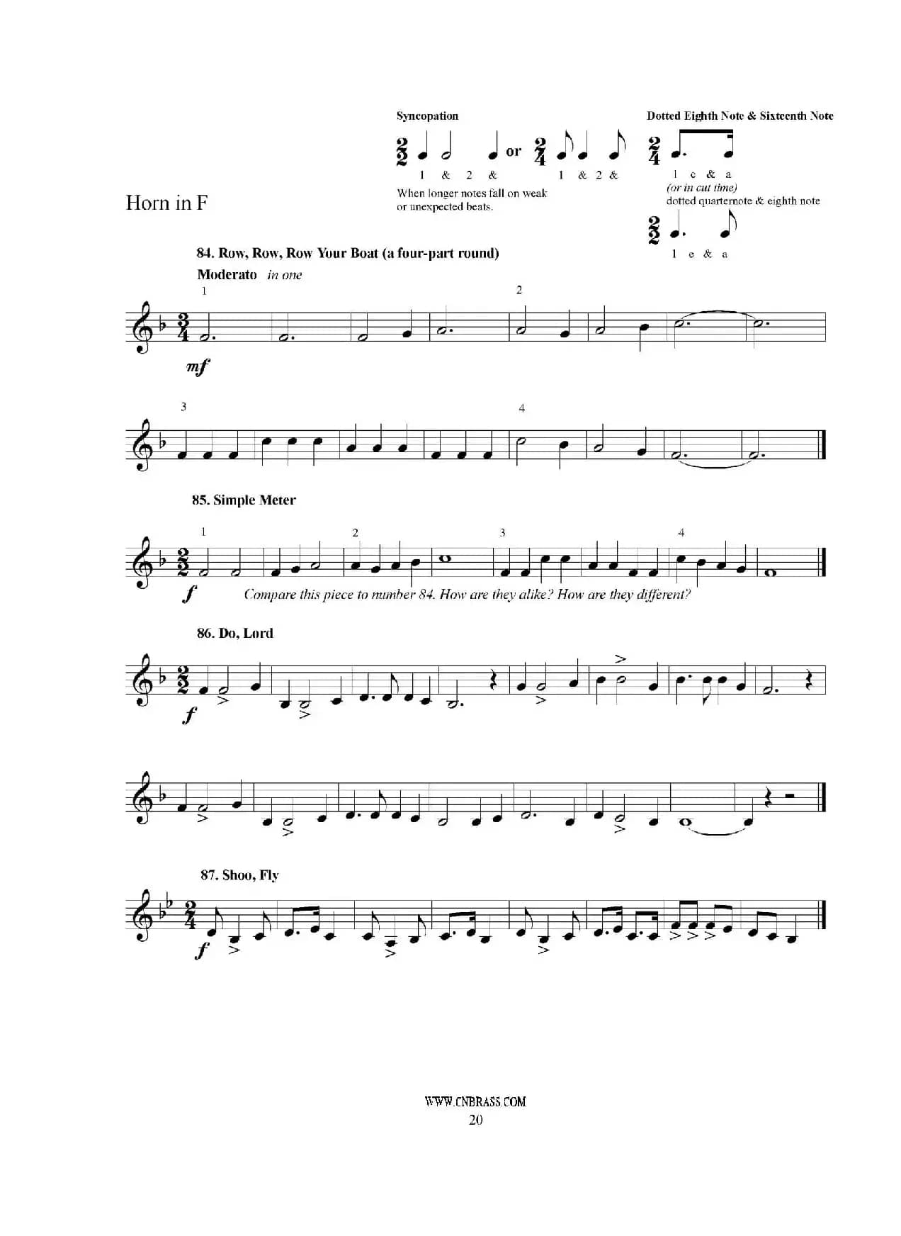 F调圆号初级教程