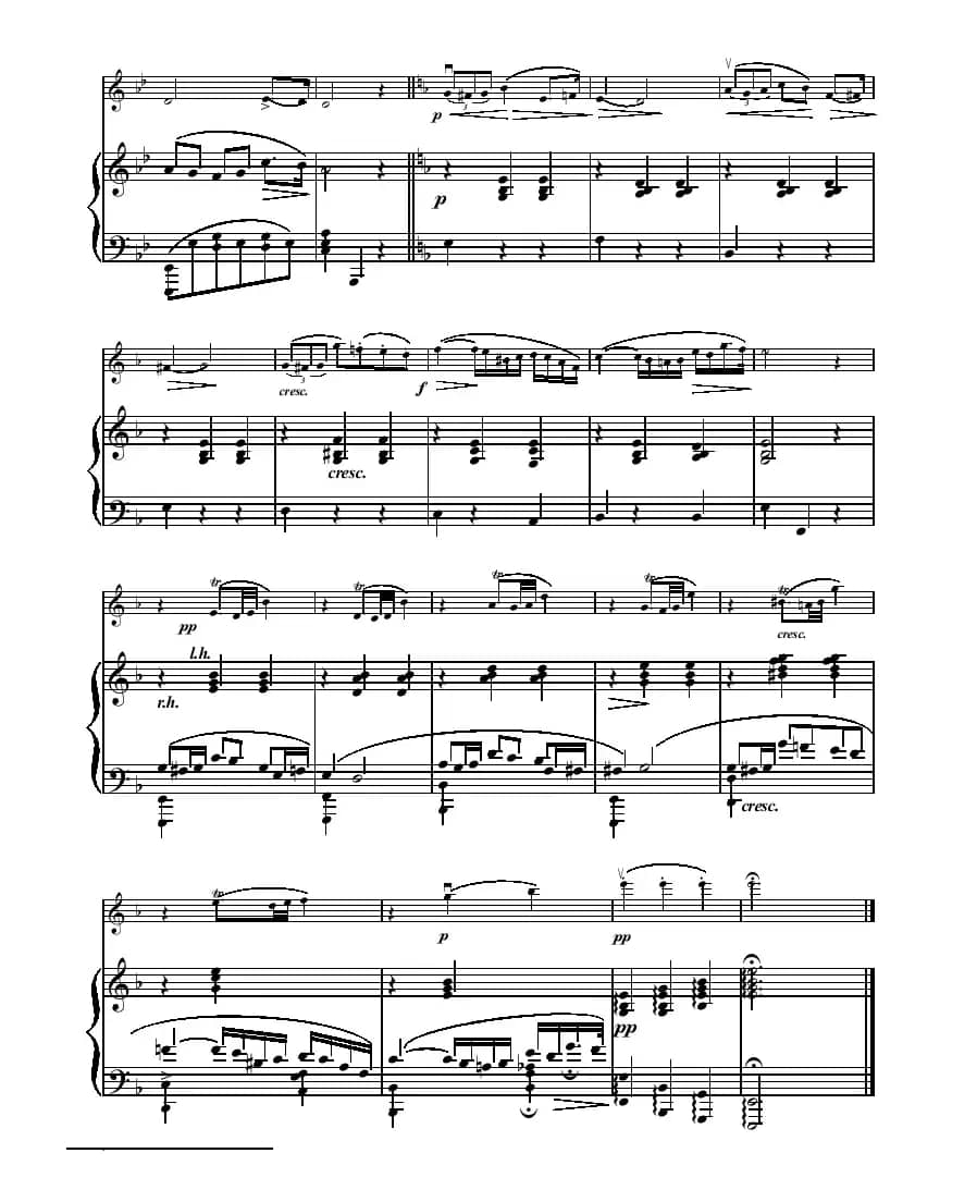 思乡（小提琴+钢琴伴奏）