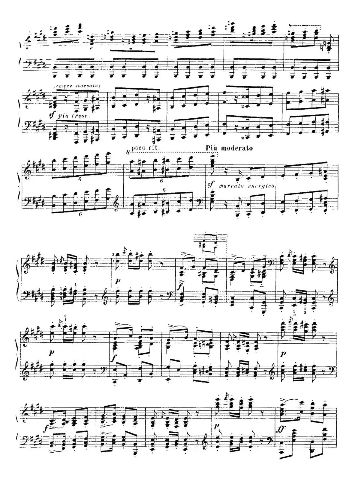 19 Rhapsodies Hongroises S.244 No.1(19首匈牙利狂想曲·第1首)