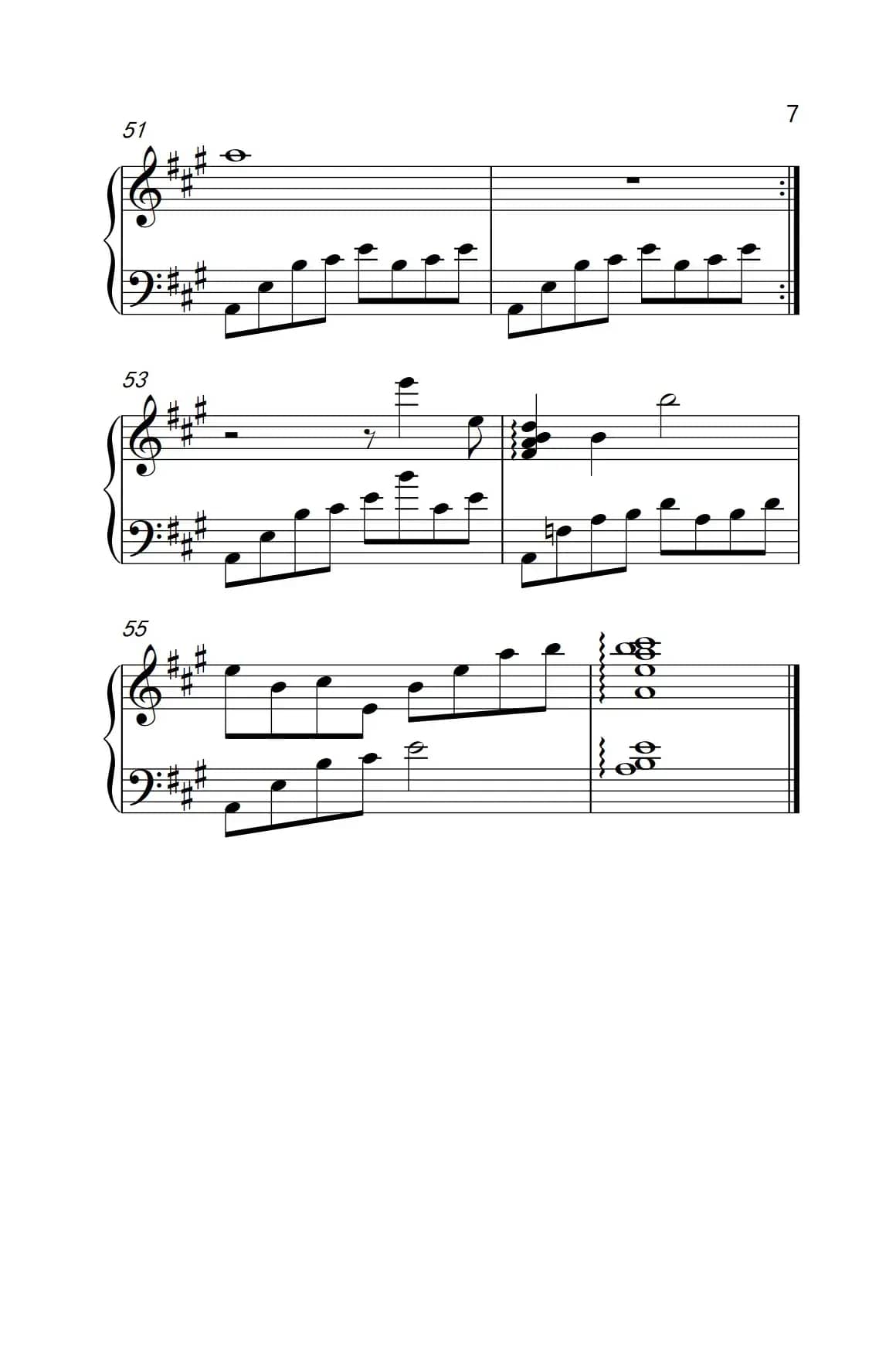 如果云知道（《弹吧音教》制谱版）