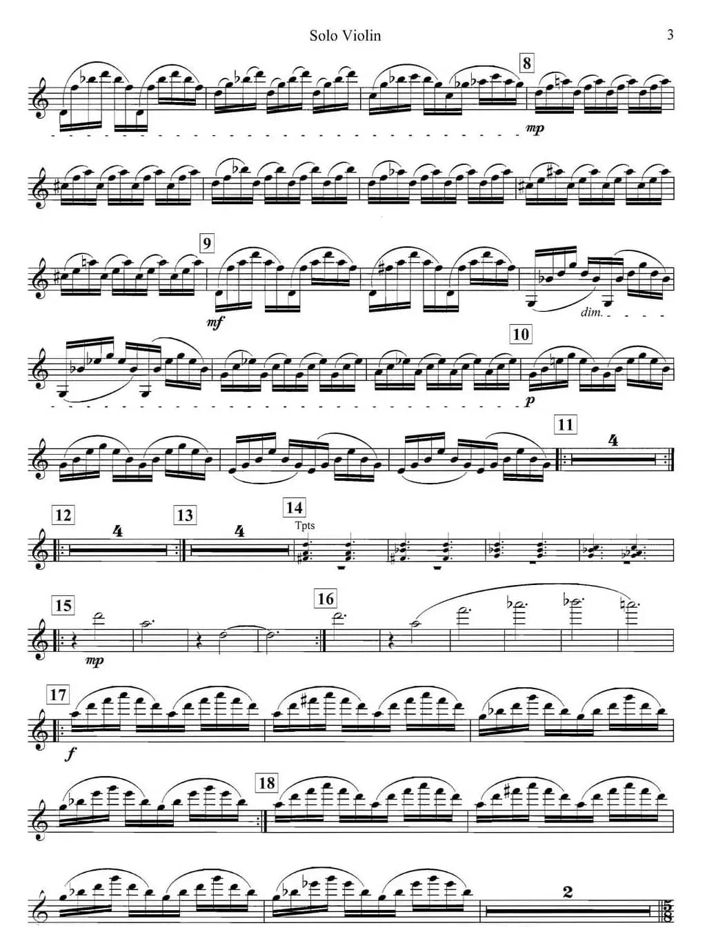 PHILIP GLASS Violin Concerto（格拉斯小提琴协奏曲I）