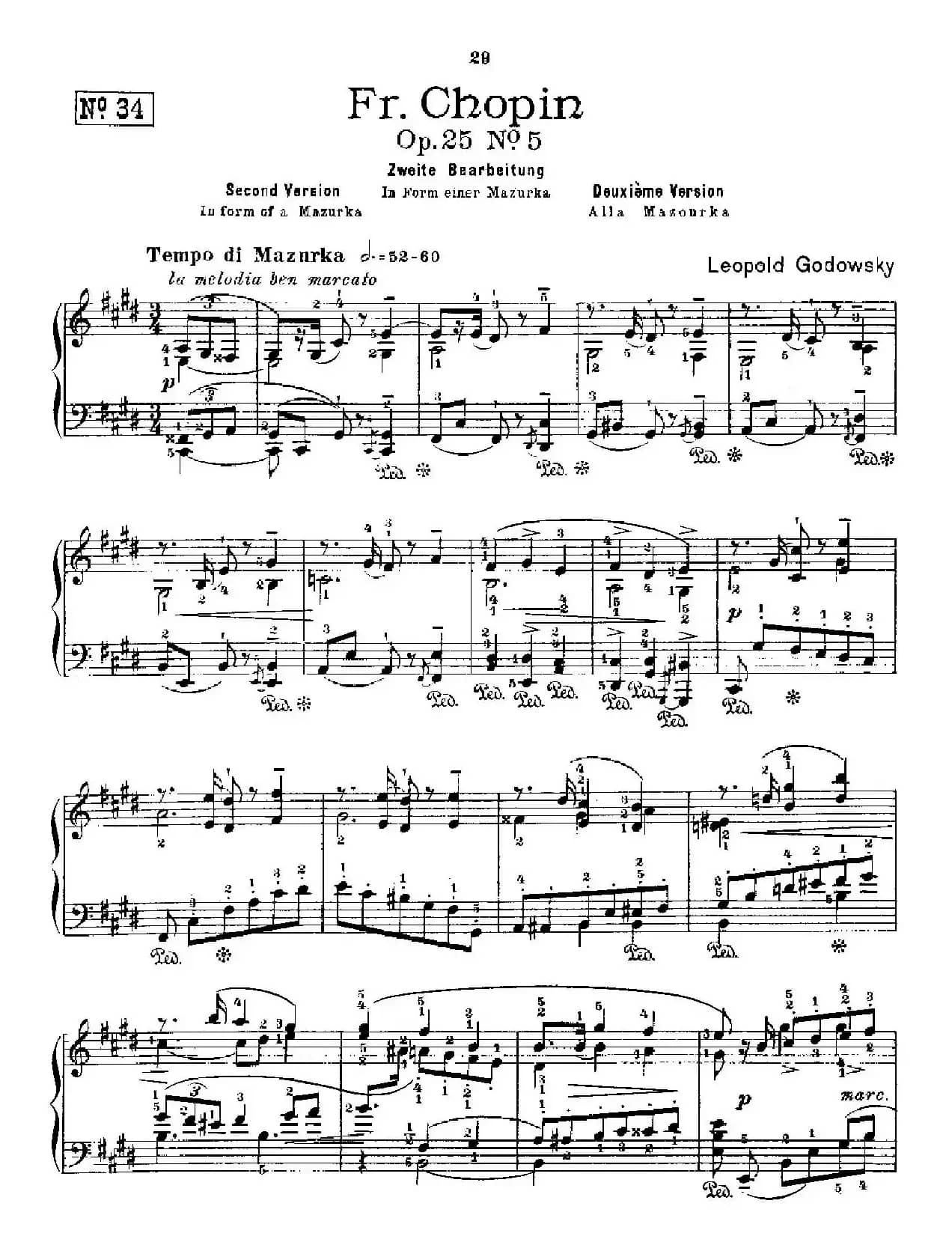 53首改编练习曲（No.34）