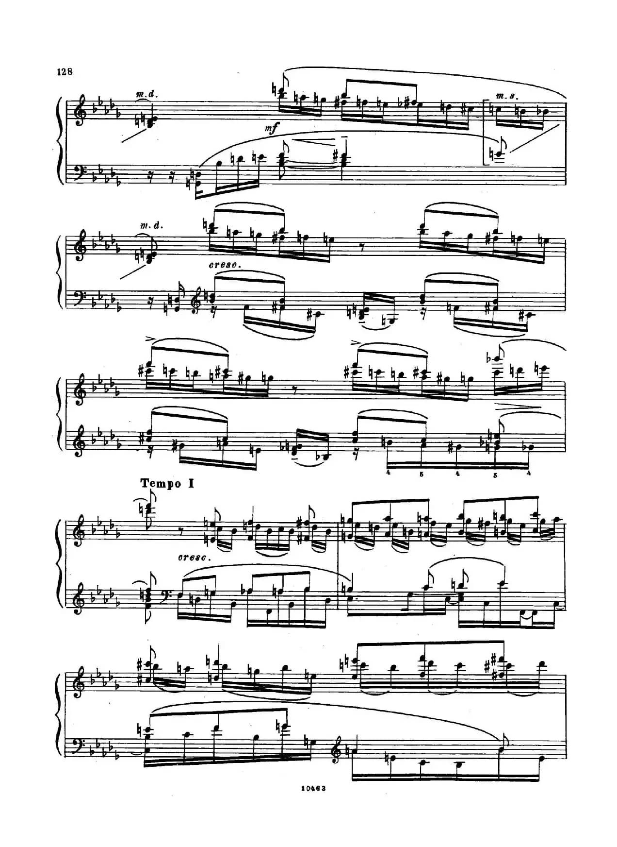 降b小调第二钢琴奏鸣曲（Op.36  No.2）