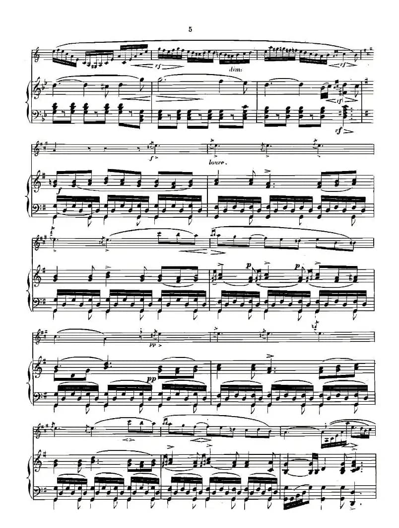 Klose Souvenir a Romero（单簧管+钢琴）