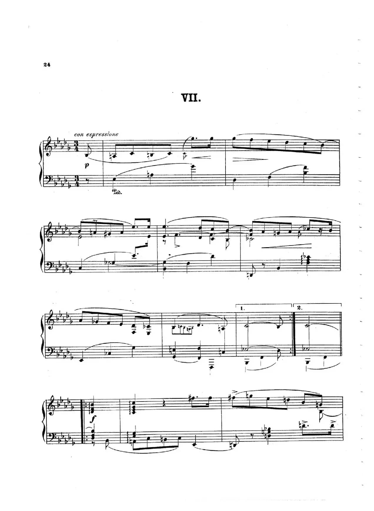 Legenden Op.18（9首传奇·Ⅵ）